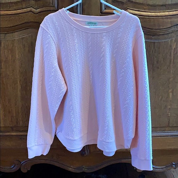 Good used Condition, Orvis Ladies’ quilted sweatshirt, XL - Picture 1 of 7